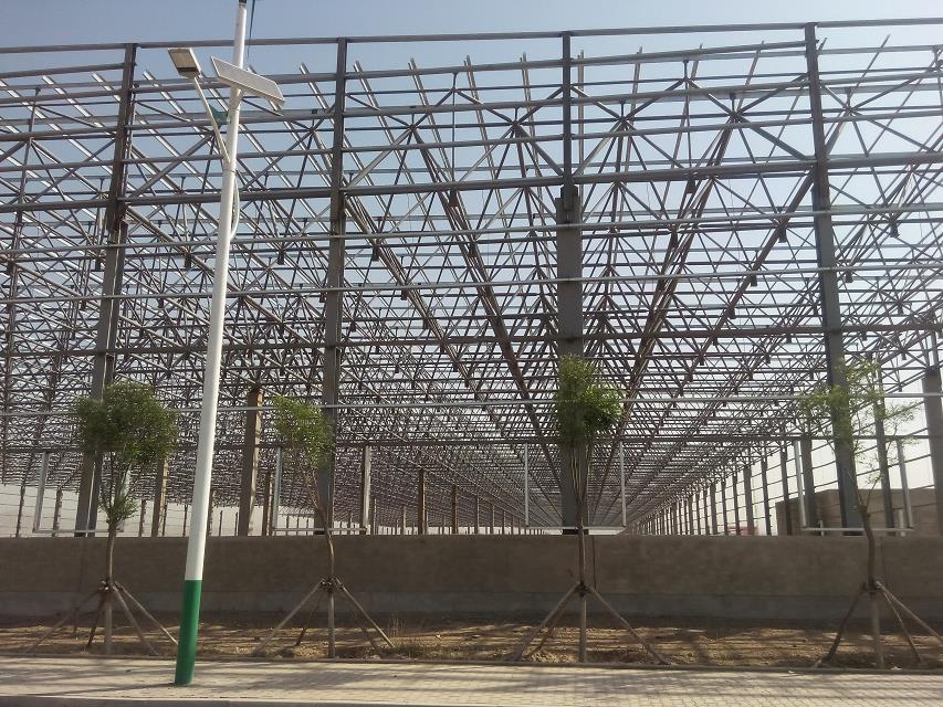 景洪汽车工业厂房网架